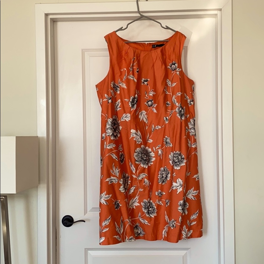 Bold floral sundress